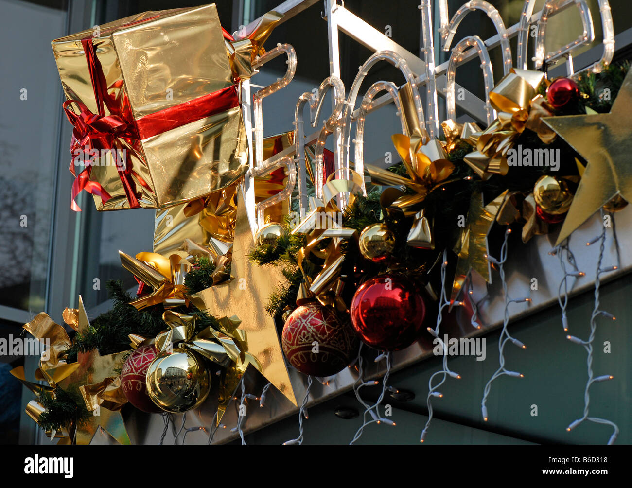 Christmas motive / Frohe Weihnachten Stock Photo