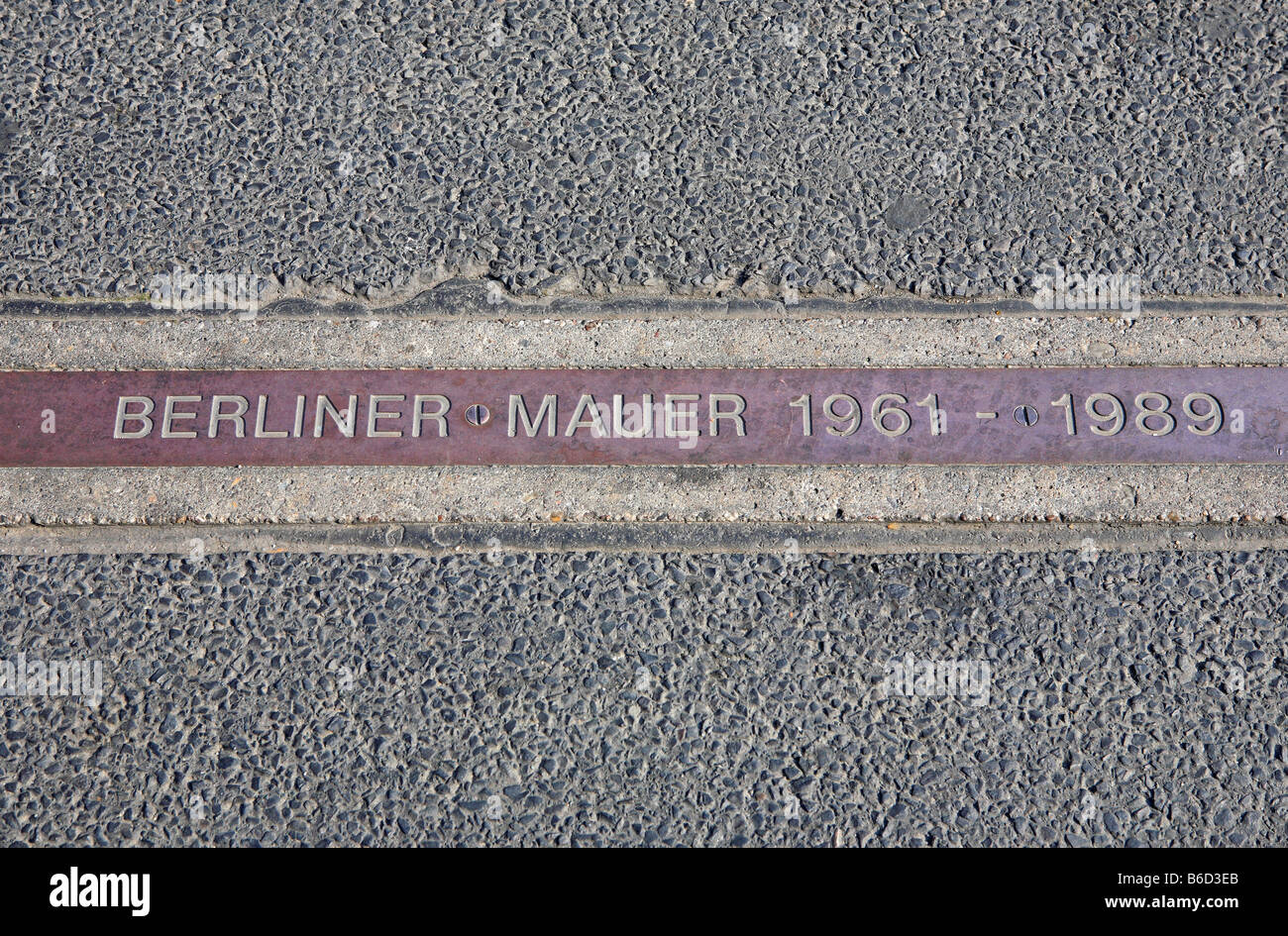 Berlin Wall Stock Photo