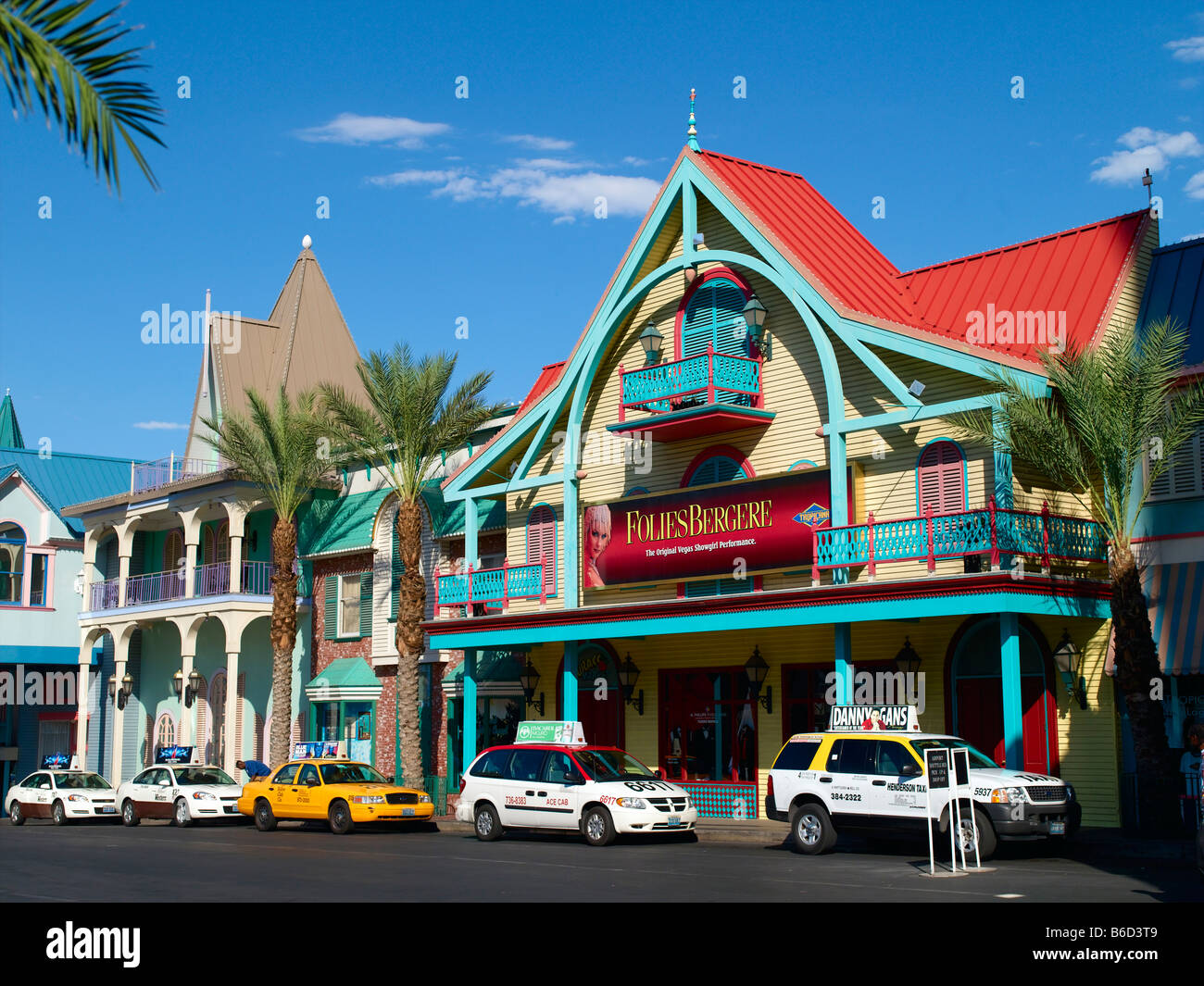Folies Bergere Tropicana Hotel Las Vegas Usa Stock Photo