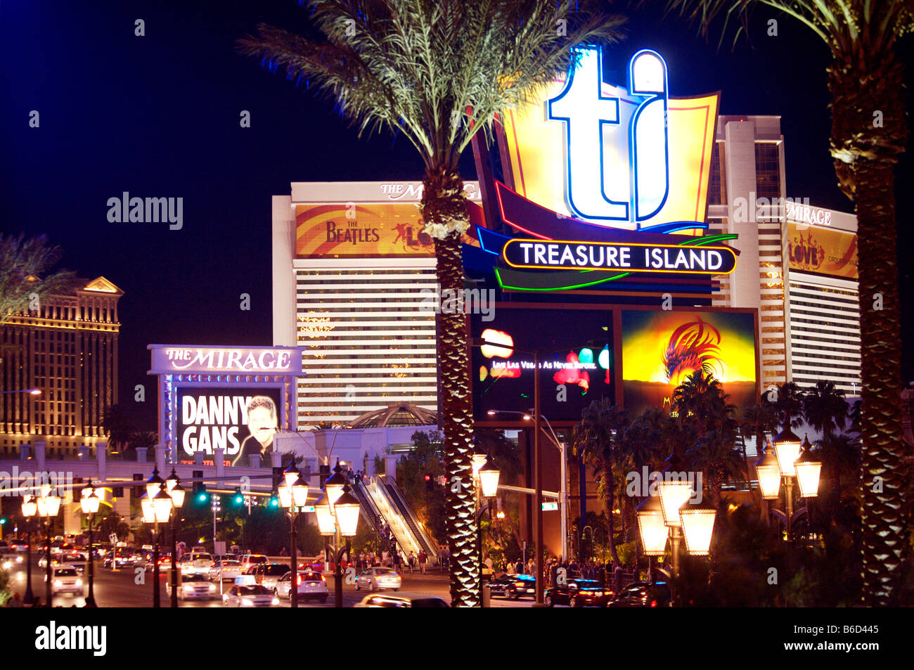 Las Vegas, The Strip Stock Photo
