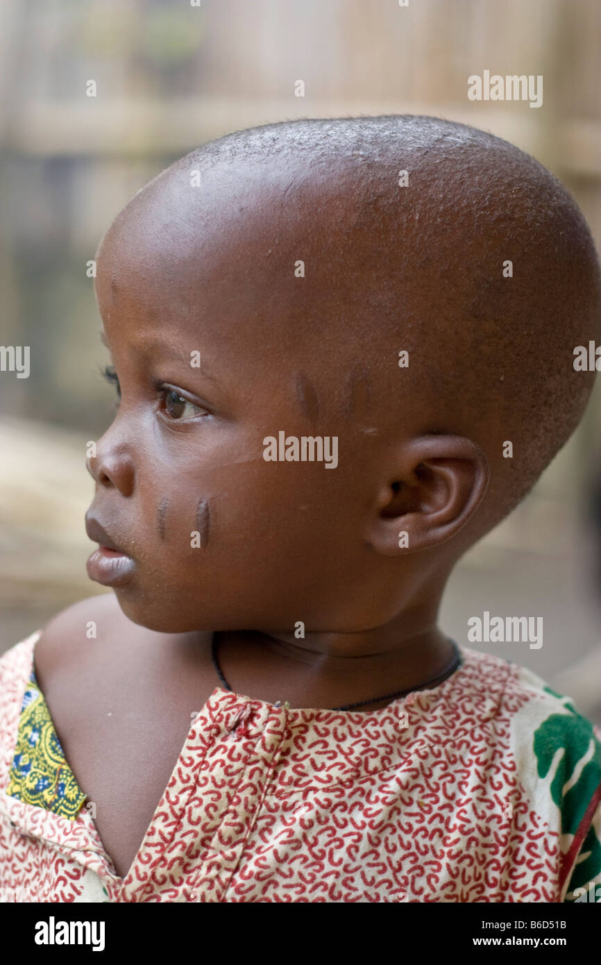 African Scarification Process