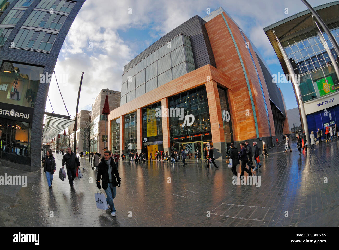 Paradise Street area of Liverpool One shopping complex Stock Photo - Alamy