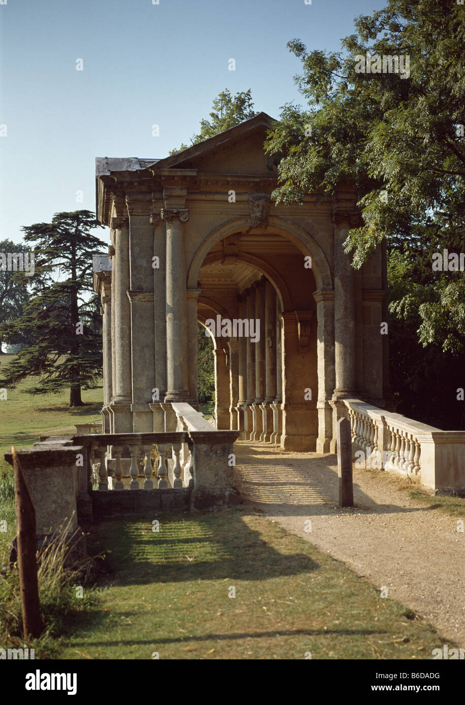 Stowe Bridge Detail Stock Photo