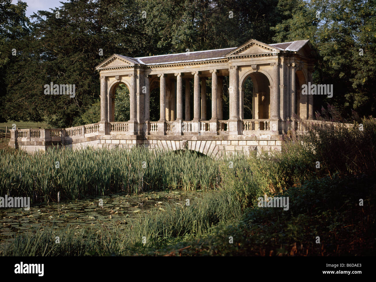 Stowe Bridge Stock Photo