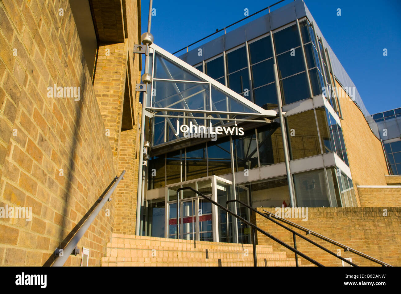 John lewis department store entrance hires stock photography and