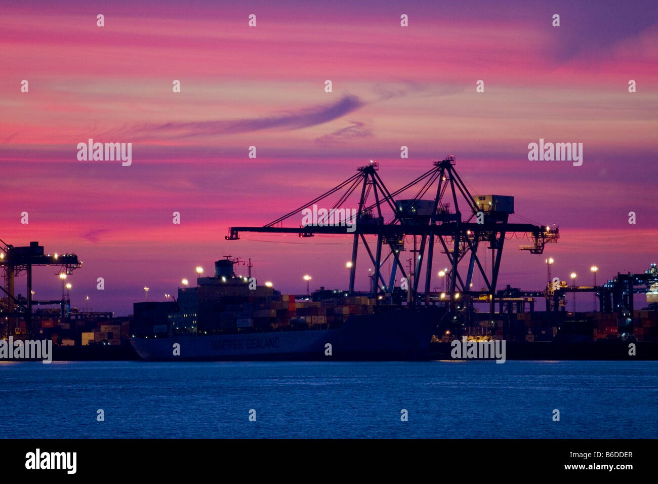 Felixstowe Docks 3 Stock Photo Alamy