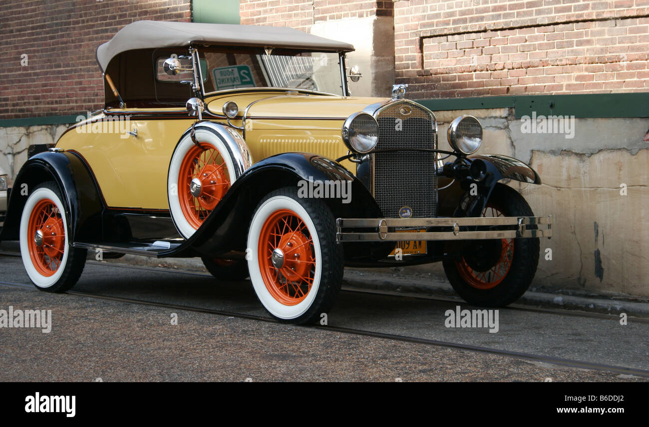 Classic 1931 Model A Ford automobile Stock Photo