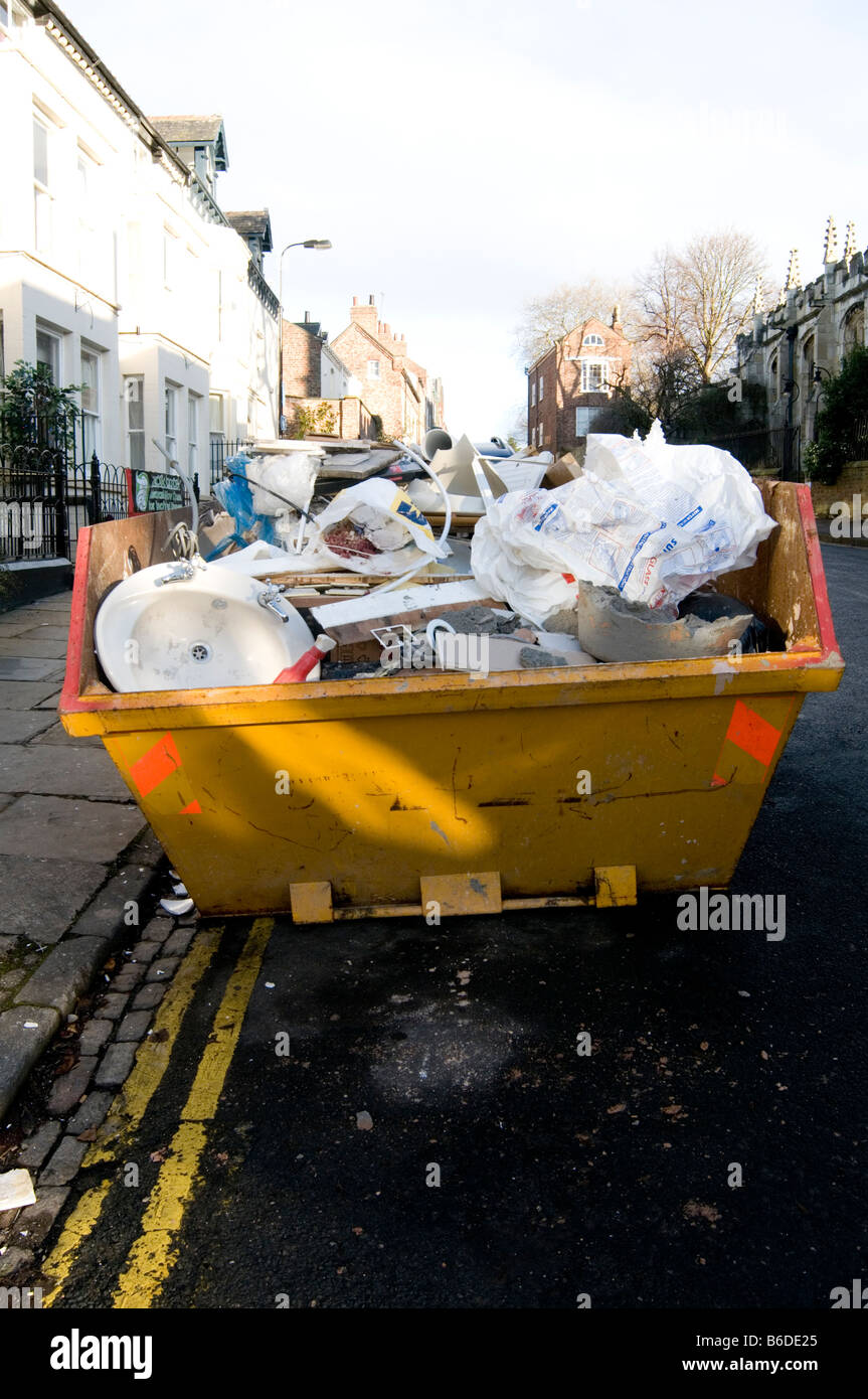 skip trash rubbish junk scrap throwaway dumpster can waste dispose