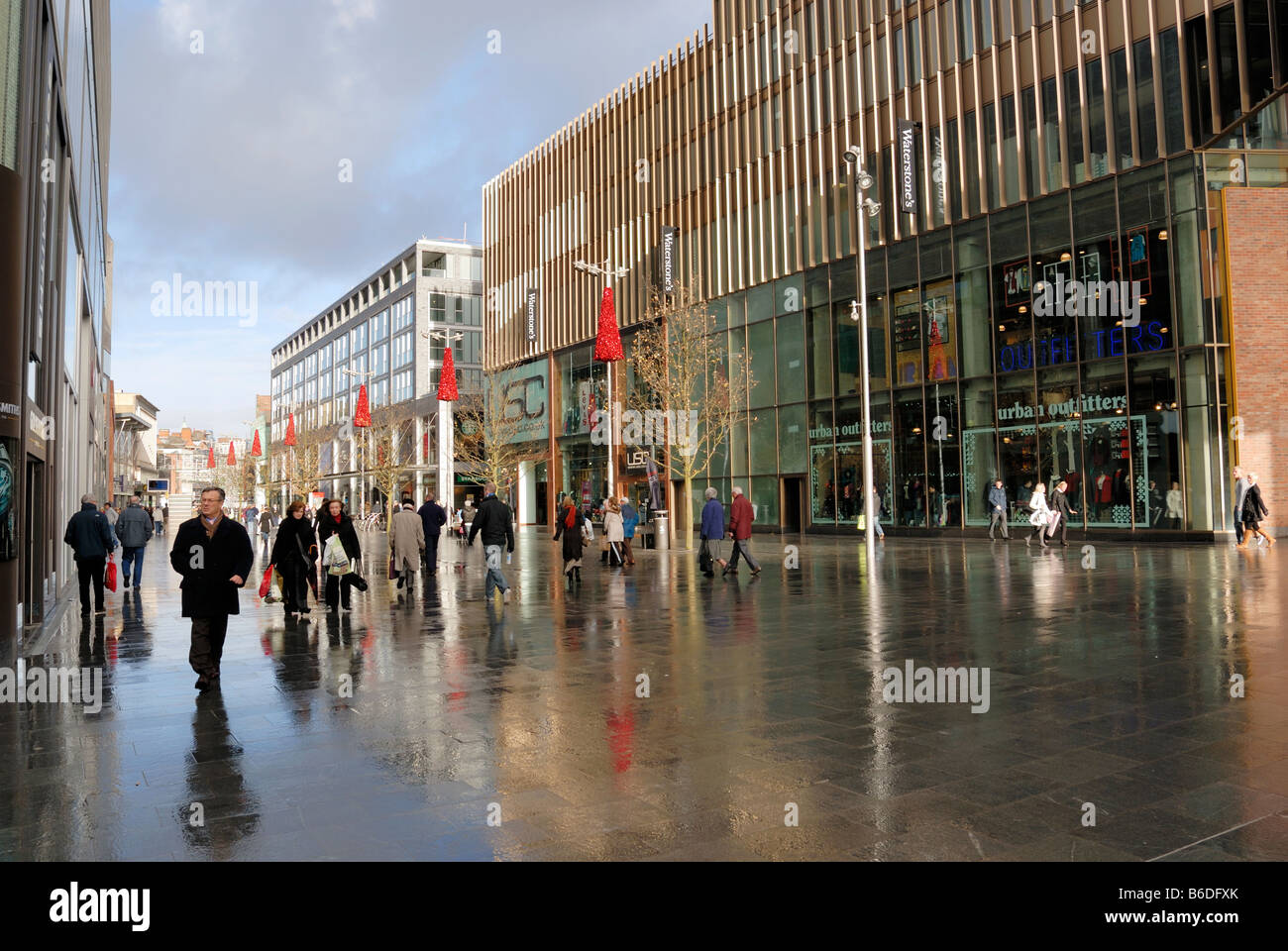 Paradise Street area of Liverpool One shopping complex Stock Photo - Alamy