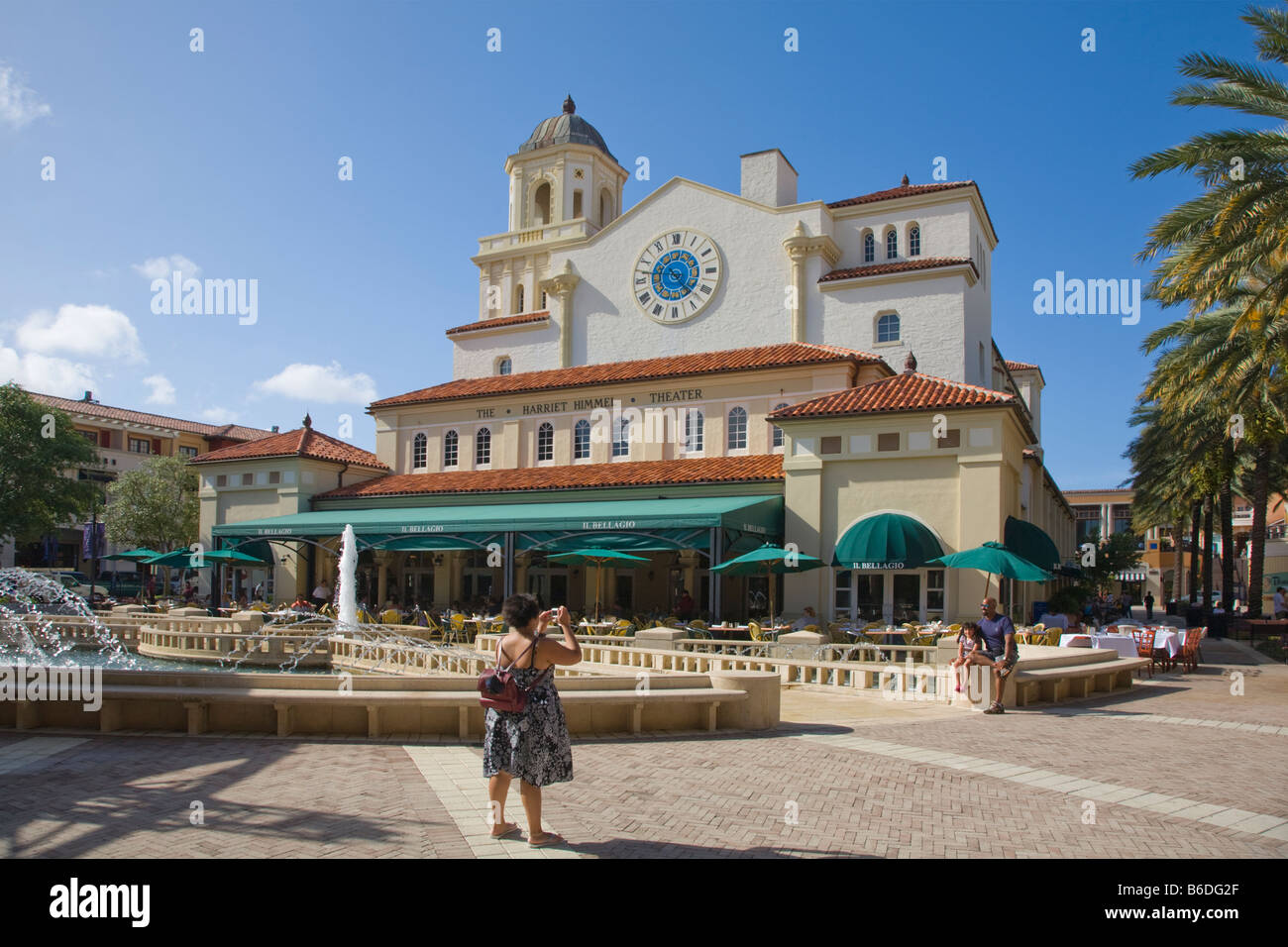 The Harriet Himmel Theater for Cultural Performing Arts at CityPlace in West Palm Beach Florida Stock Photo