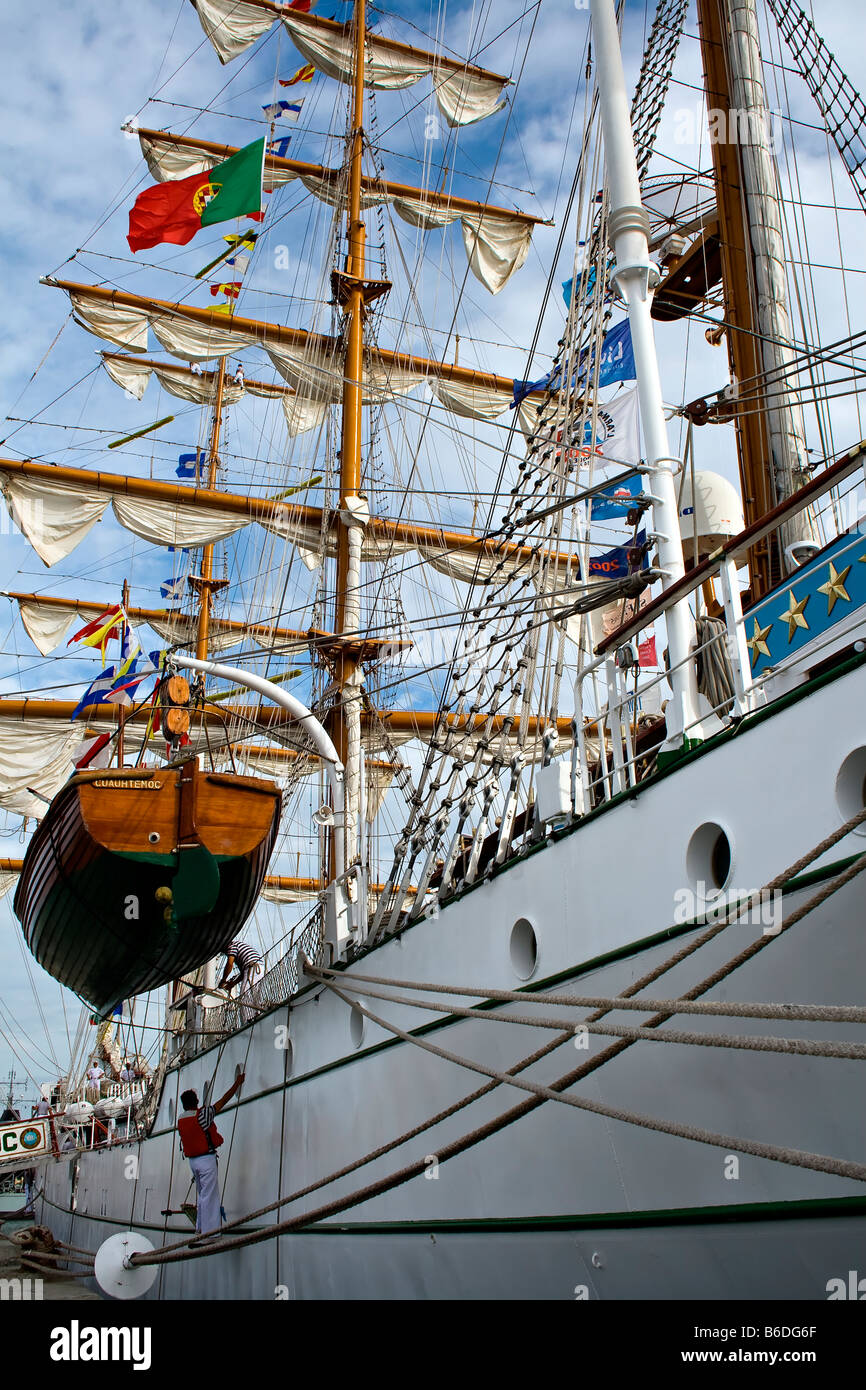 CUAUHTÉMOC tall ship Stock Photo - Alamy