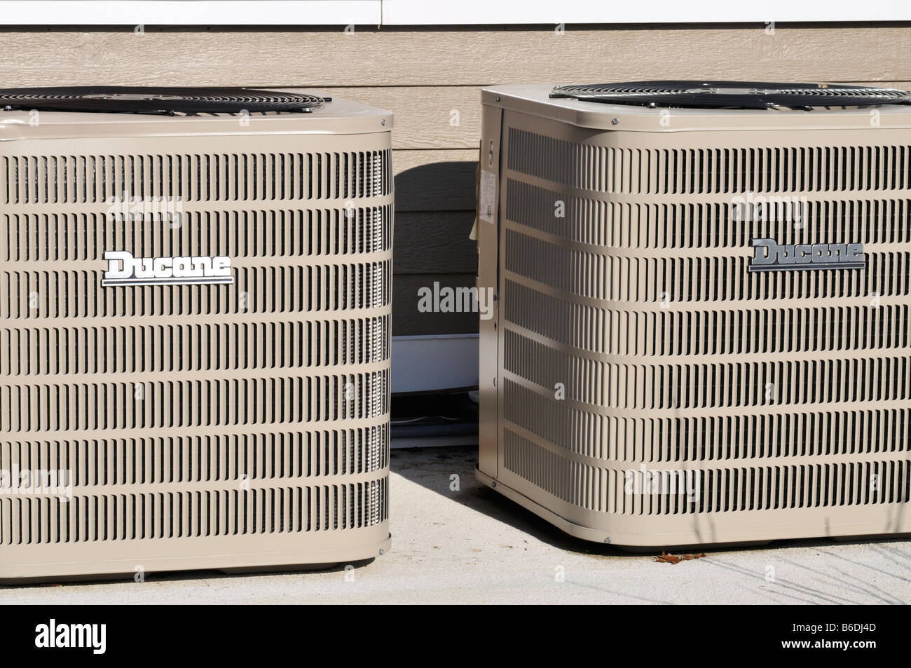 AC Cooling Units Stock Photo