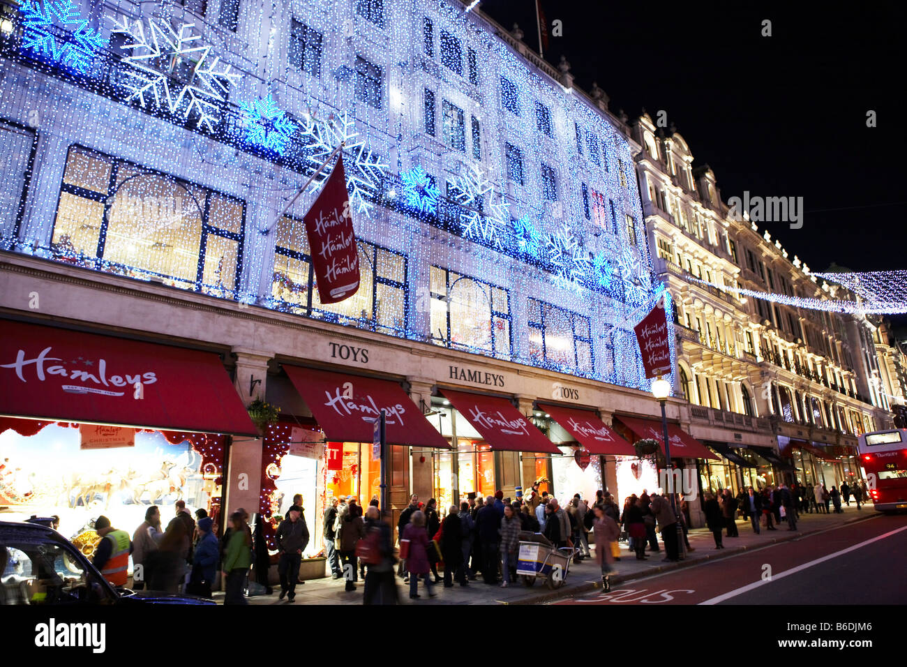 Christmas At Hamleys Toy Shop Regent Street London UK Europe Stock ...