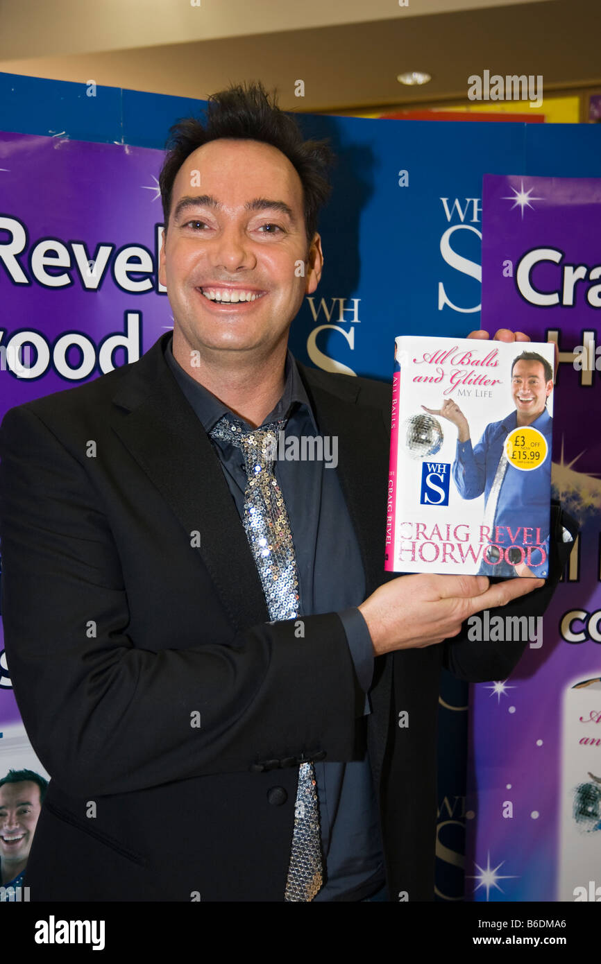 Craig Revel Horwood at a book signing Stock Photo