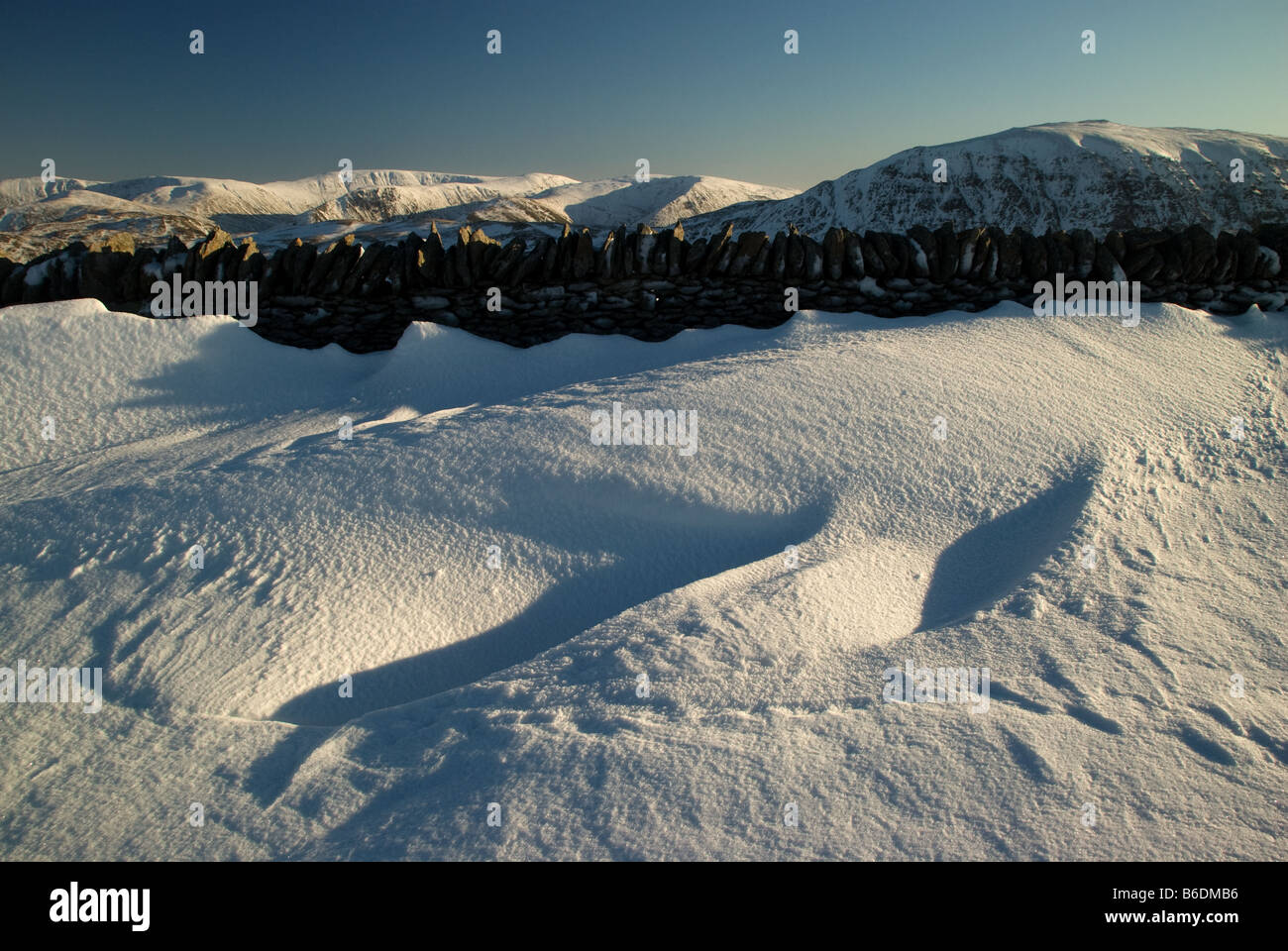 Snow Drift Stock Photo