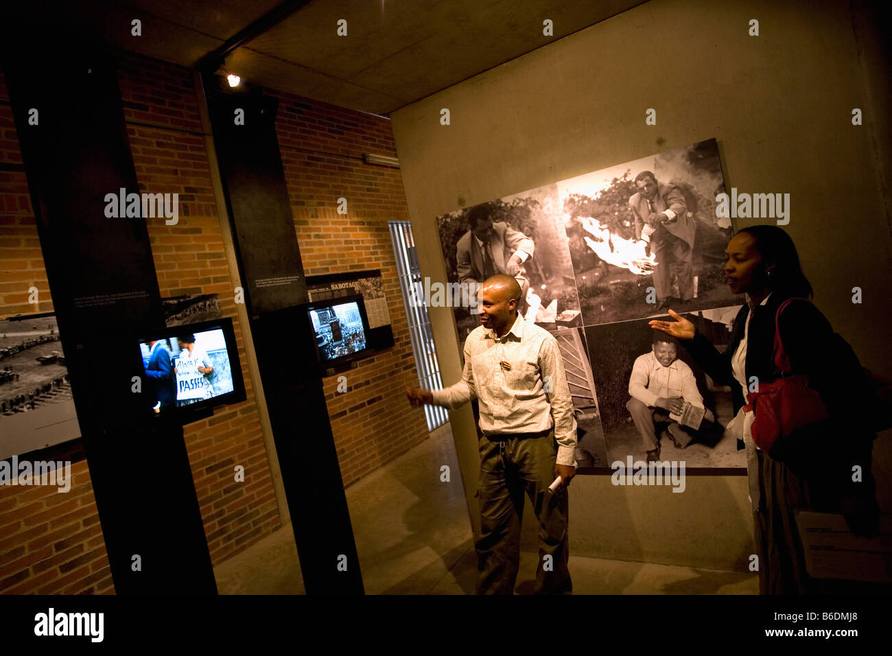 South Africa, Johannesburg, Apartheids Museum Stock Photo