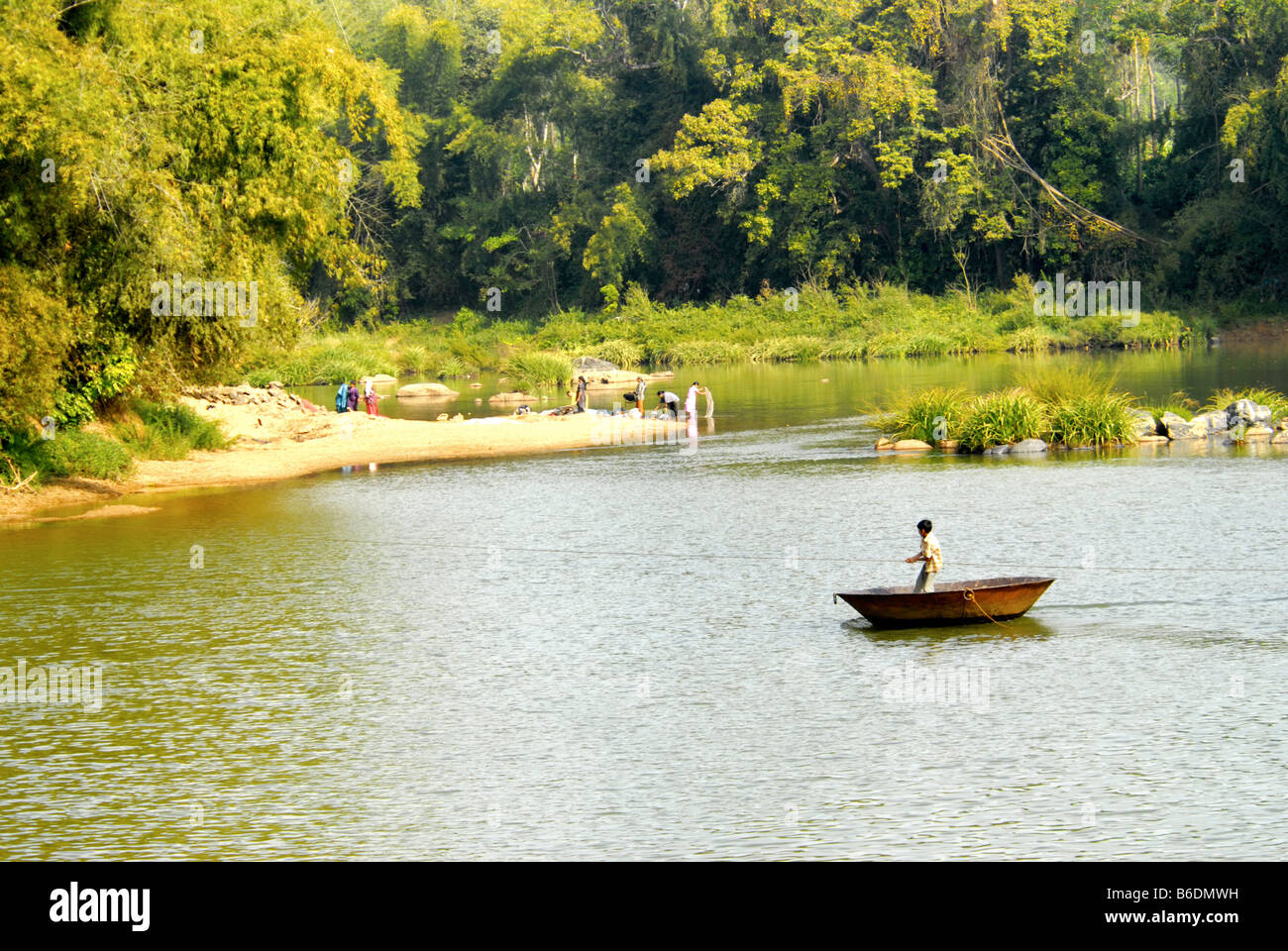 RIVER KAVERI IN KARNATAKA Stock Photo Alamy