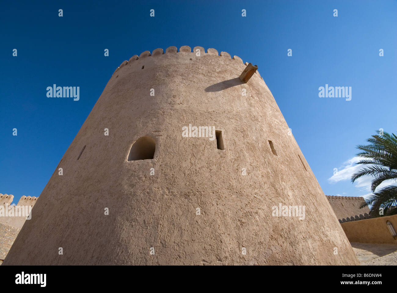 Khasab Castle Musandam Oman Stock Photo