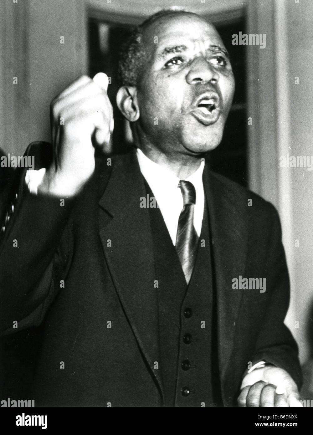 HASTINGS BANDA  1898 - 1997 Prime  Minister of Malawi in 1963 Stock Photo