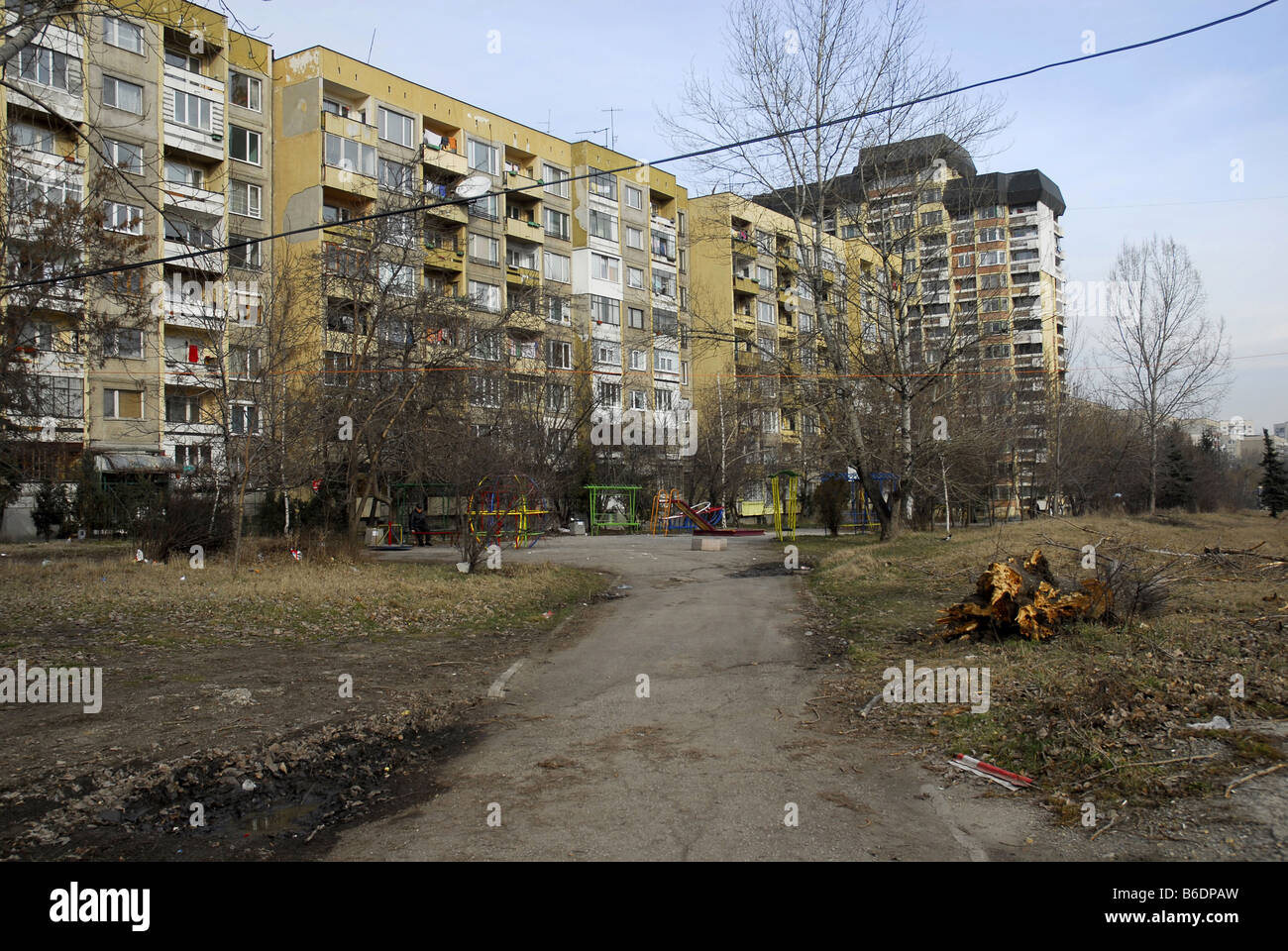 Mladost (Youth) quarter, Sofia, Bulgaria Stock Photo - Alamy