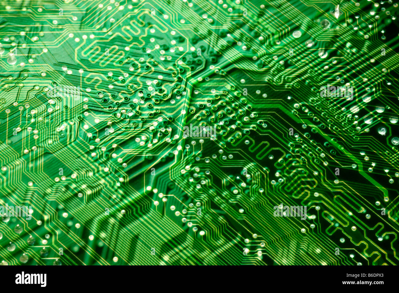 Circuit board, computer artwork Stock Photo Alamy