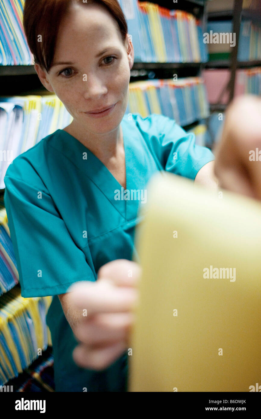 Medical records filing system hires stock photography and images Alamy