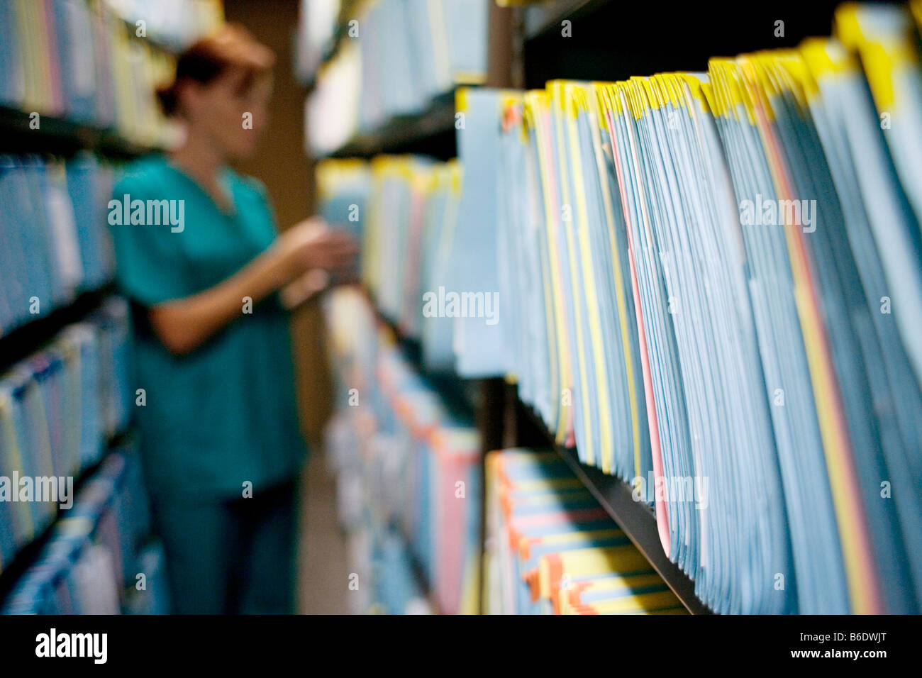 Medical records storage room hires stock photography and images Alamy
