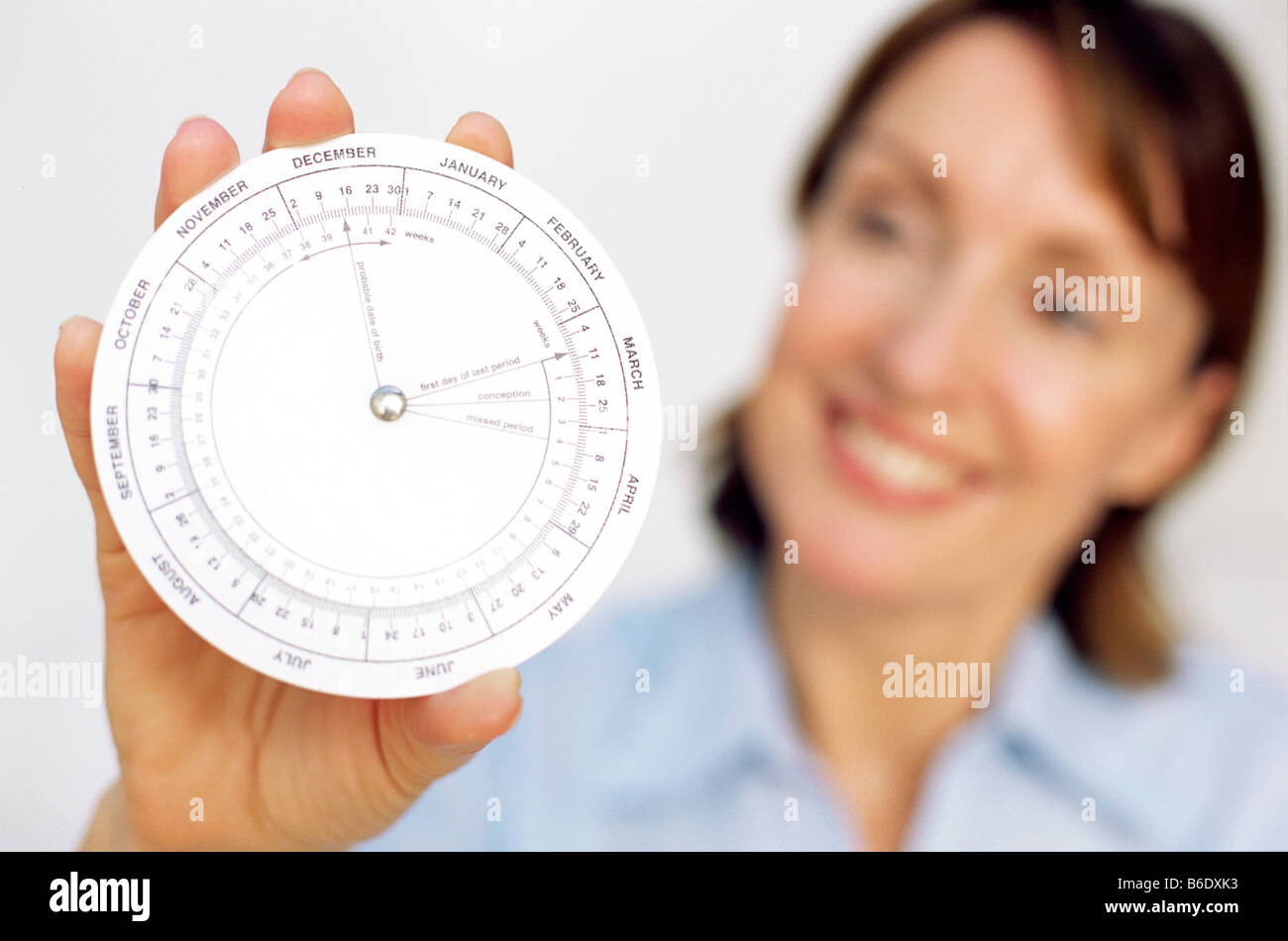 Gestation calculator. This is a device for accurately determining the ...