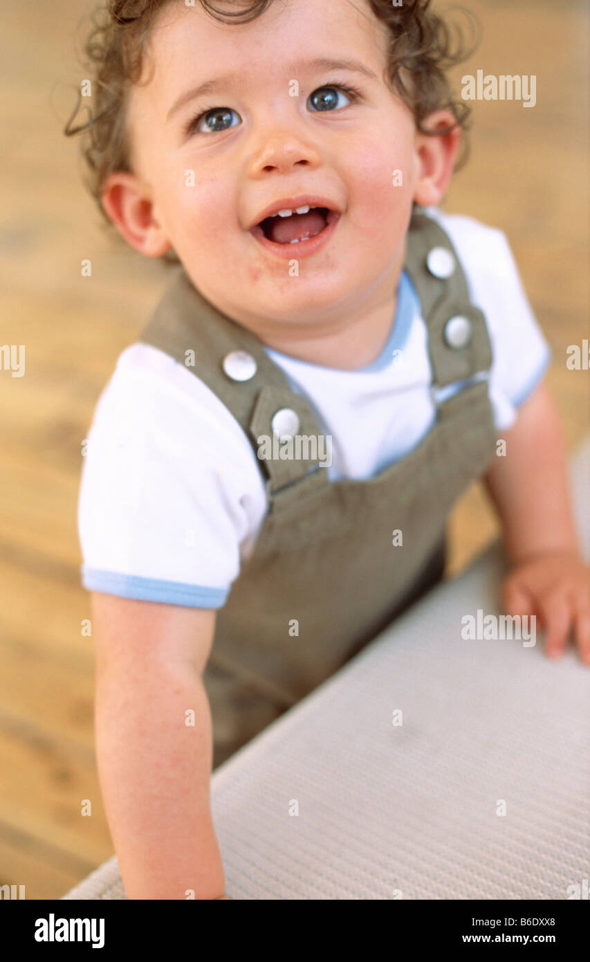 9 month old standing
