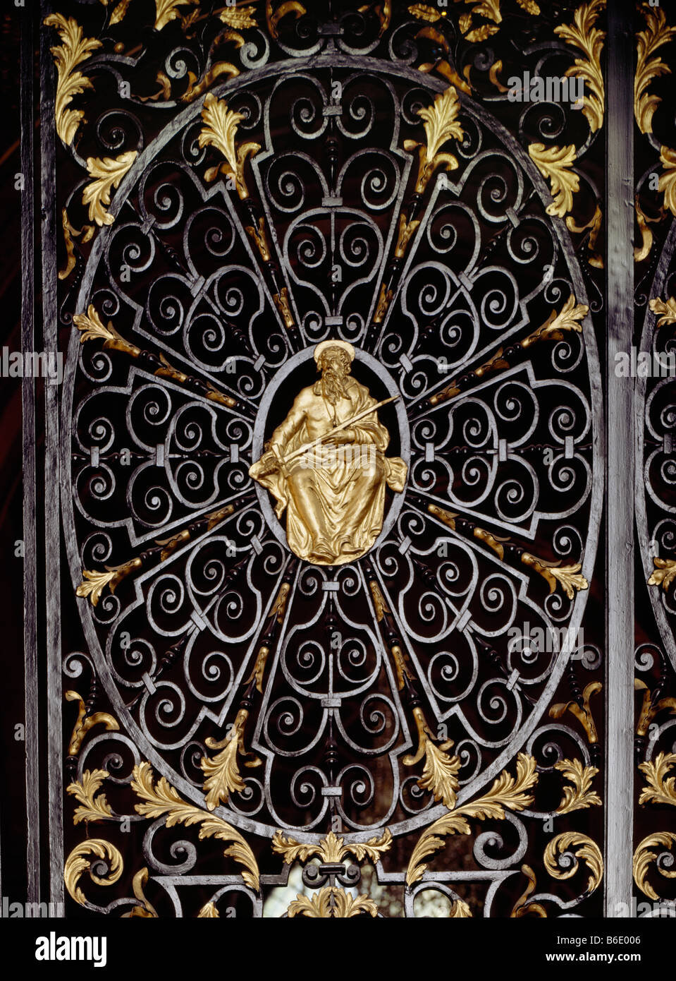 Saint Paul's Cathedral Sanctuary Screen Stock Photo
