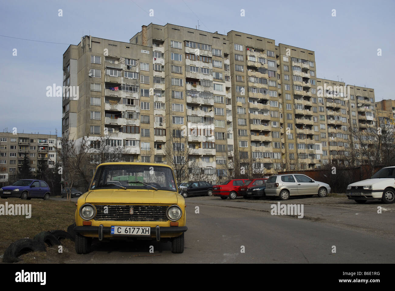 Mladost (Youth) quarter, Sofia, Bulgaria Stock Photo