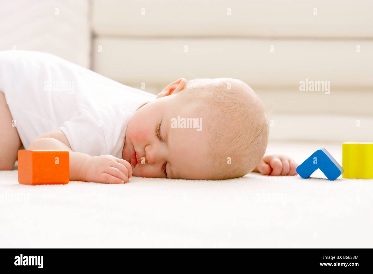 baby sleeping blocks