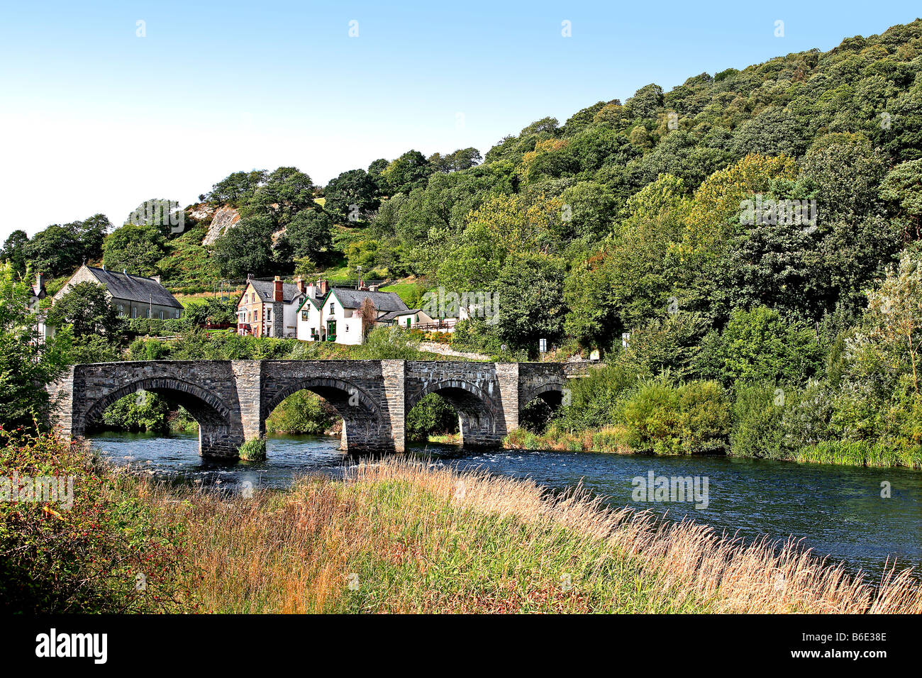 1729 Carrog Denbighshire North Wales Stock Photo - Alamy