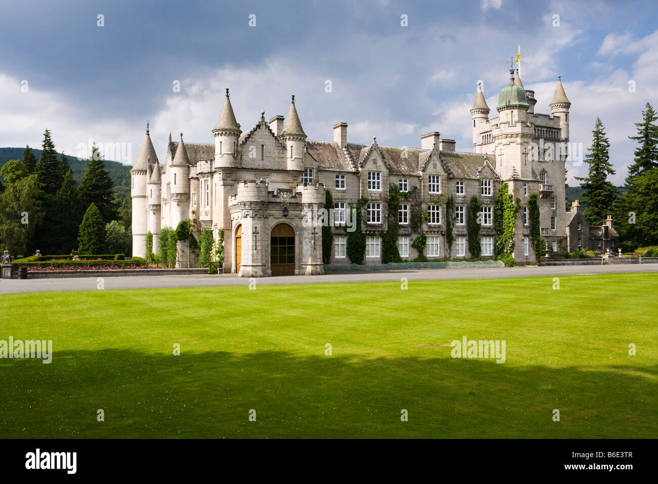 Balmoral Castle, Ballater Aberdeenshire, Scotland Stock Photo