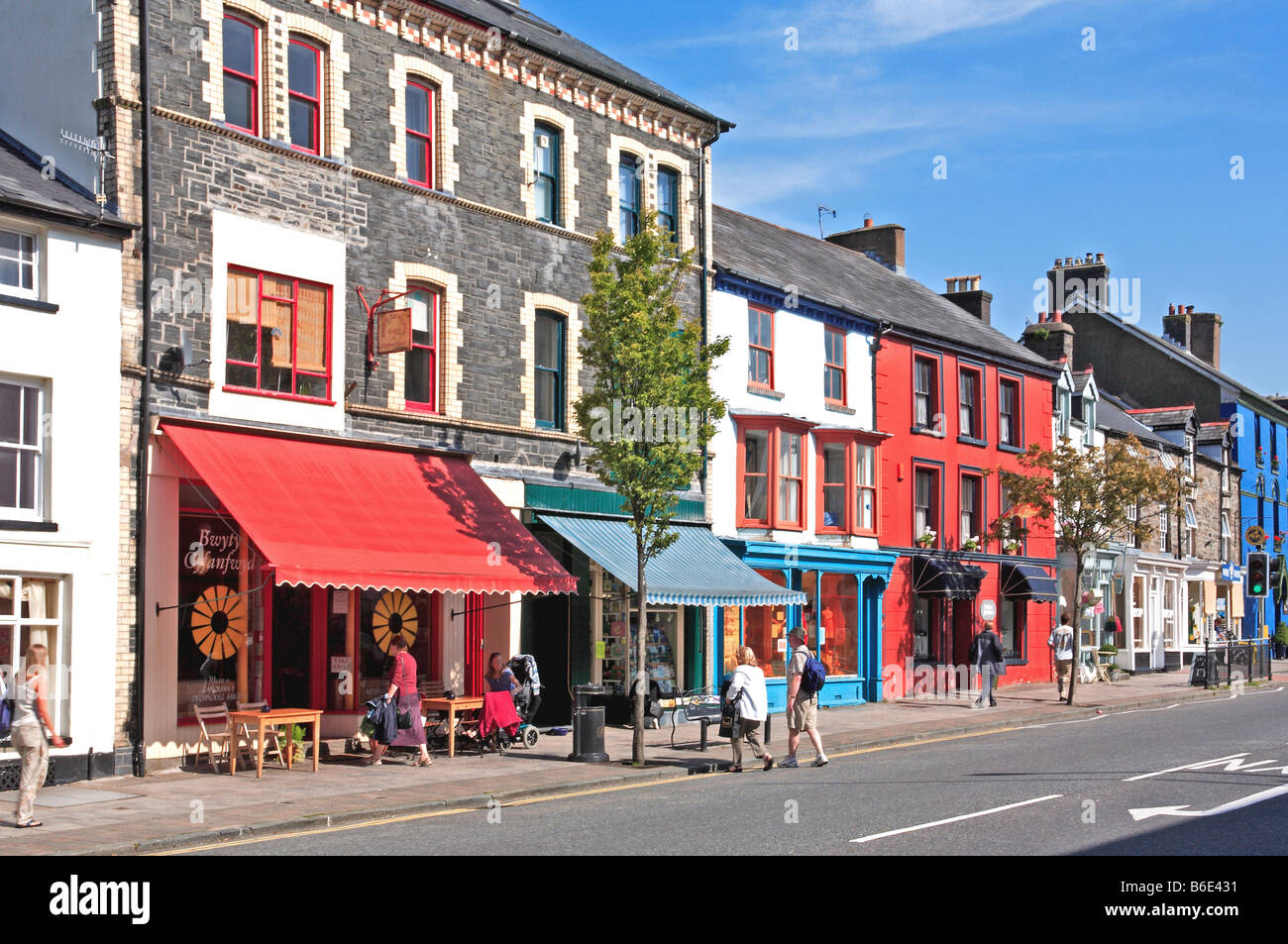 Machynlleth and shop hires stock photography and images Alamy