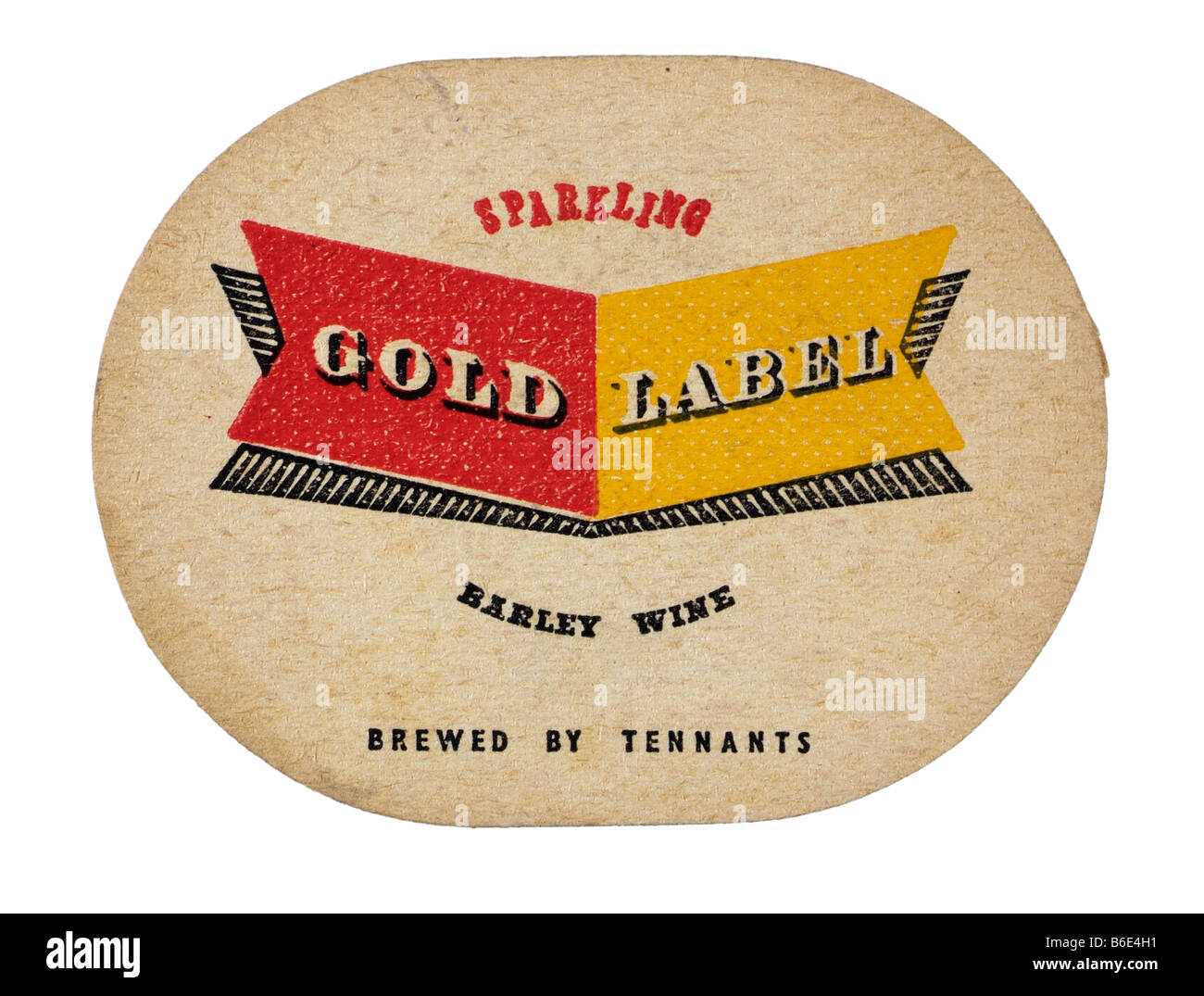 tennants gold label barley wine sparkling Stock Photo