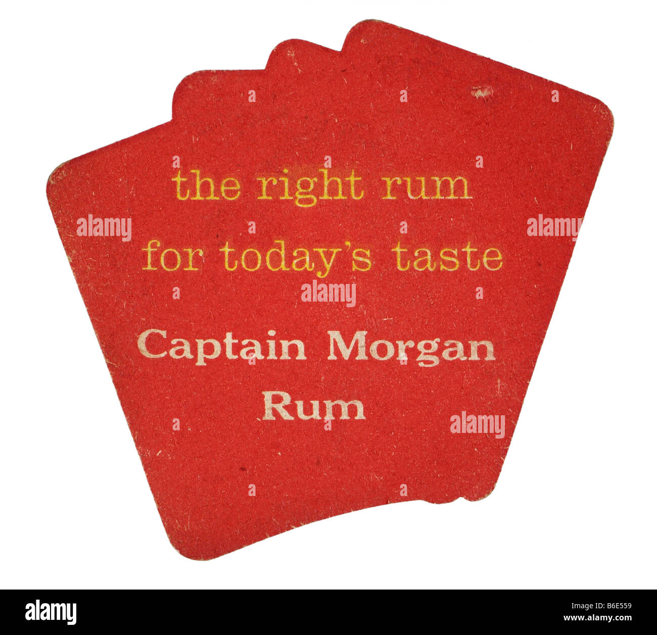 the right rum for todays taste captain morgan rum Stock Photo