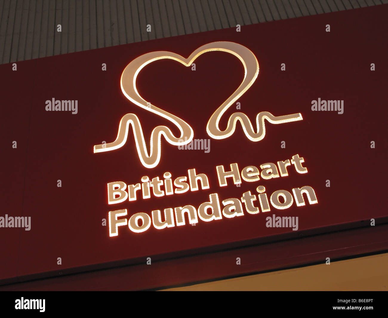 British Heart Foundation Stock Photo Alamy