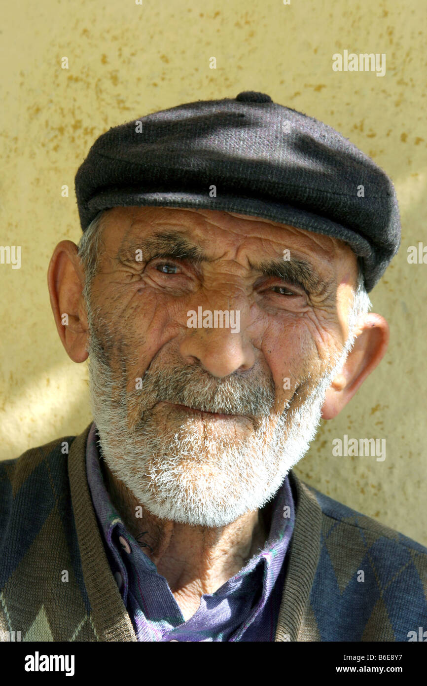 Turkish old man portrait Stock Photo
