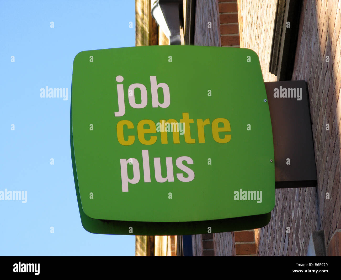 Job Centre sign Stock Photo Alamy