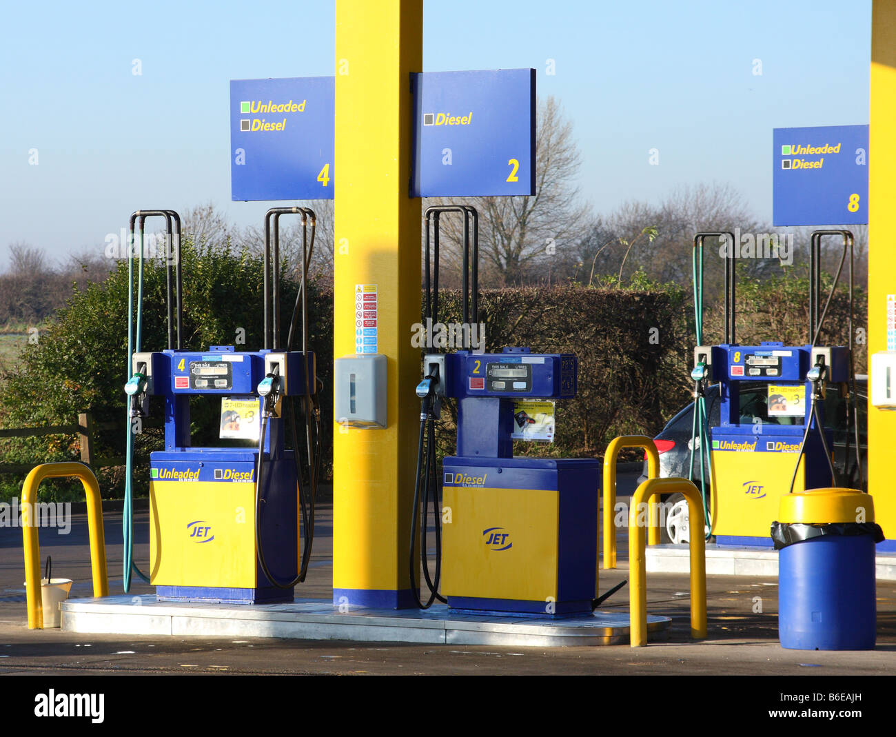 Petrol and service station hires stock photography and images Alamy
