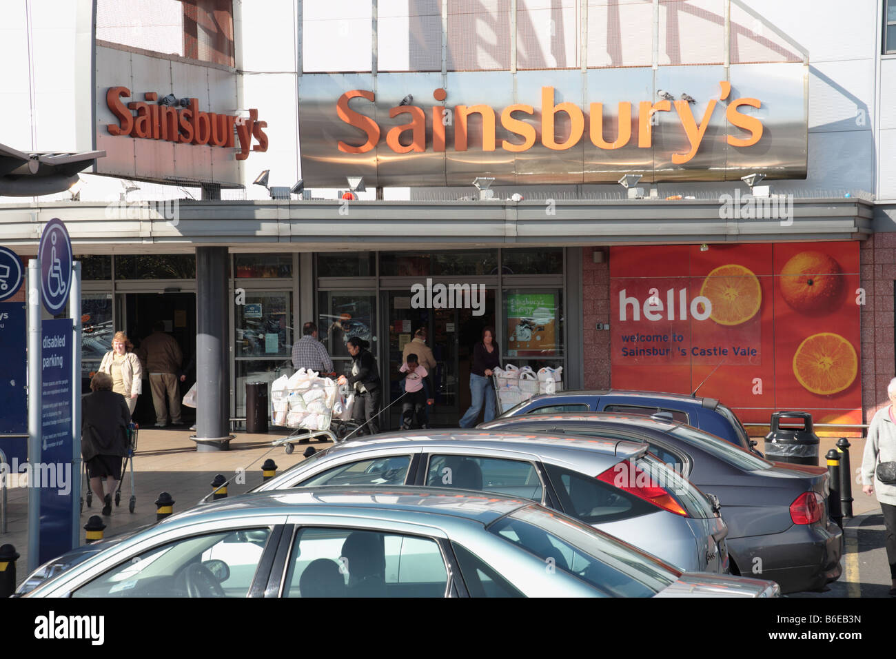 Sainsbury's, Castle Vale, Birmingham Stock Photo Alamy