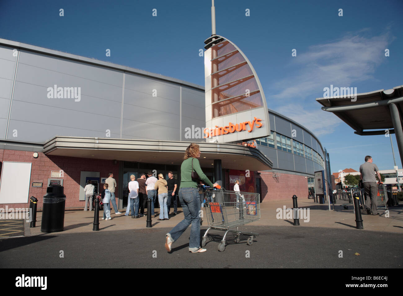 Sainsburys, Castle Vale, Birmingham Stock Photo Alamy