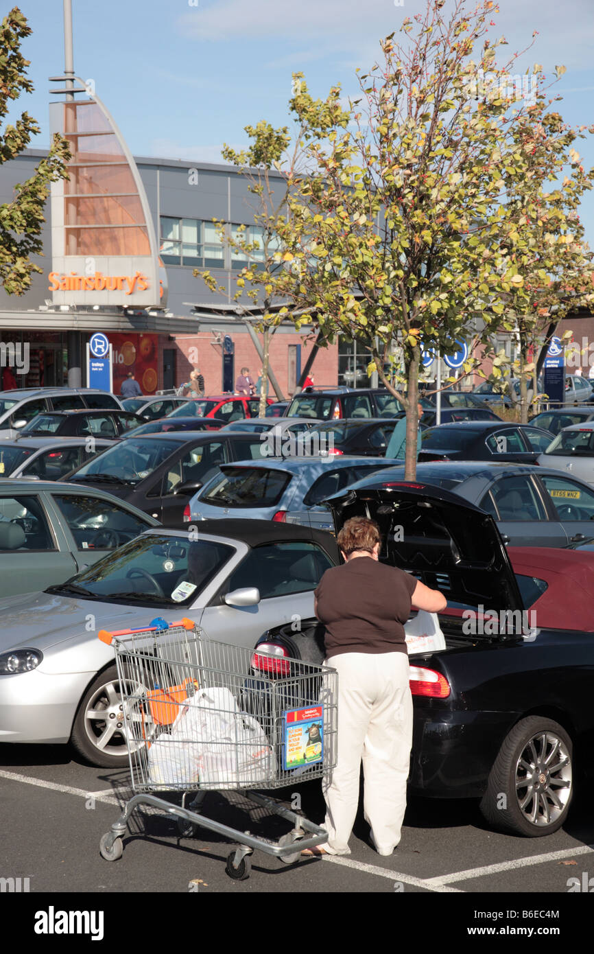 Sainsburys, Castle Vale Retail Park, Birmingham Stock Photo Alamy