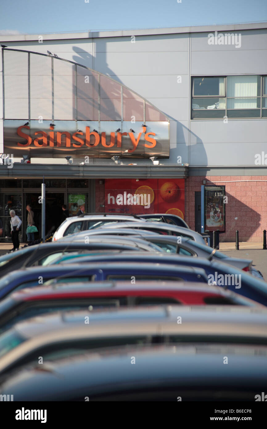 Sainsbury, Castle Vale Retail Park, Birmingham Stock Photo Alamy