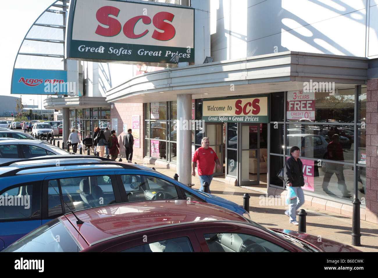 Castle Vale Retail Park, Birmingham Stock Photo Alamy