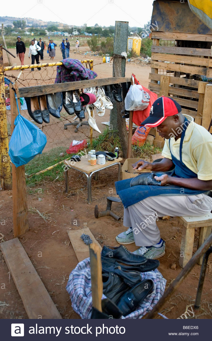 South Africa, Johannesburg, Soweto, Slums or squatter camps Stock Photo 21216558 Alamy