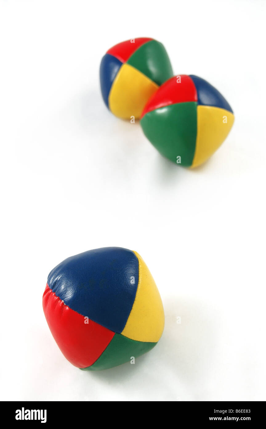 three juggling ball. Stock Photo