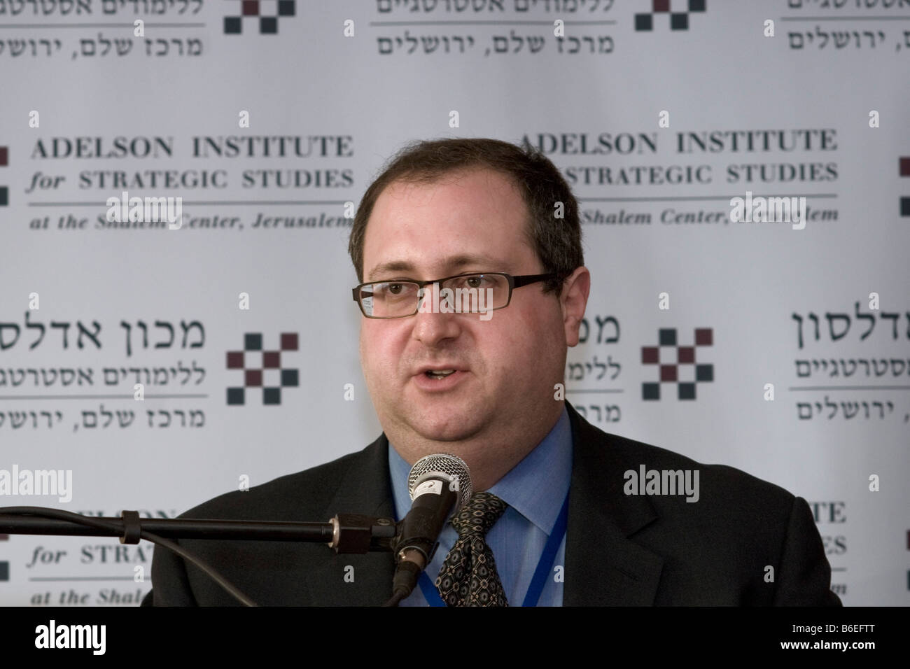 Dr. Frederic Kagan from AEI lectures at the Adelson Institute for