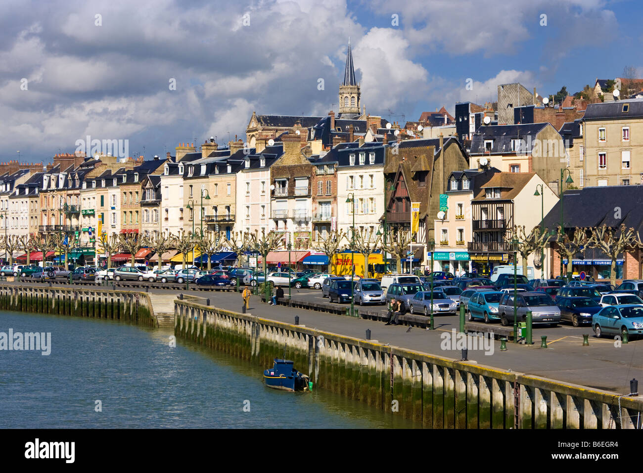 Trouville and River Touques, Calvados, Normandy, France Stock Photo - Alamy